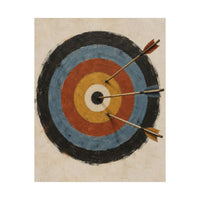 Archery Target Abstraction Poster product view 5