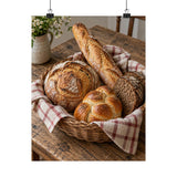 Artisan Bread Basket Poster product view 7