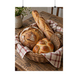 Artisan Bread Basket Poster product view 1
