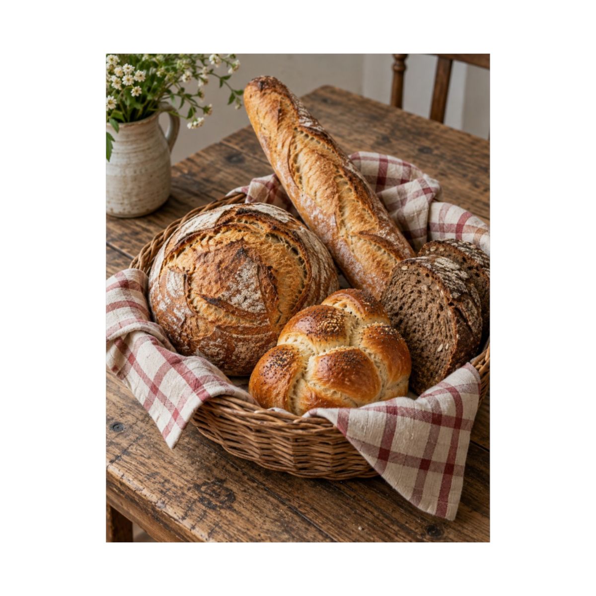 Artisan Bread Basket Poster product view 8