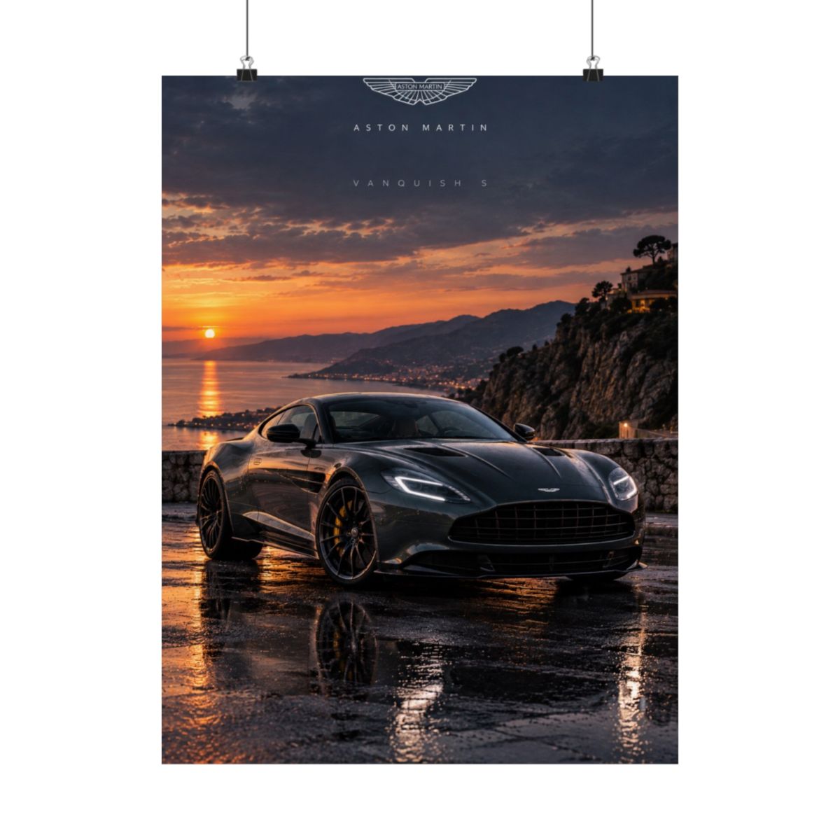 Aston Martin Vanquish S Poster product view 1
