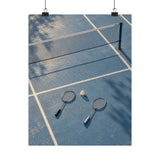 Badminton Court Shadows Poster product view 7