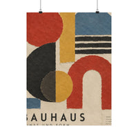 Bauhaus Abstract Shapes Poster product view 1
