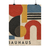 Bauhaus Abstract Shapes Poster product view 7