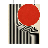 Bauhaus Circle Poster product view 4