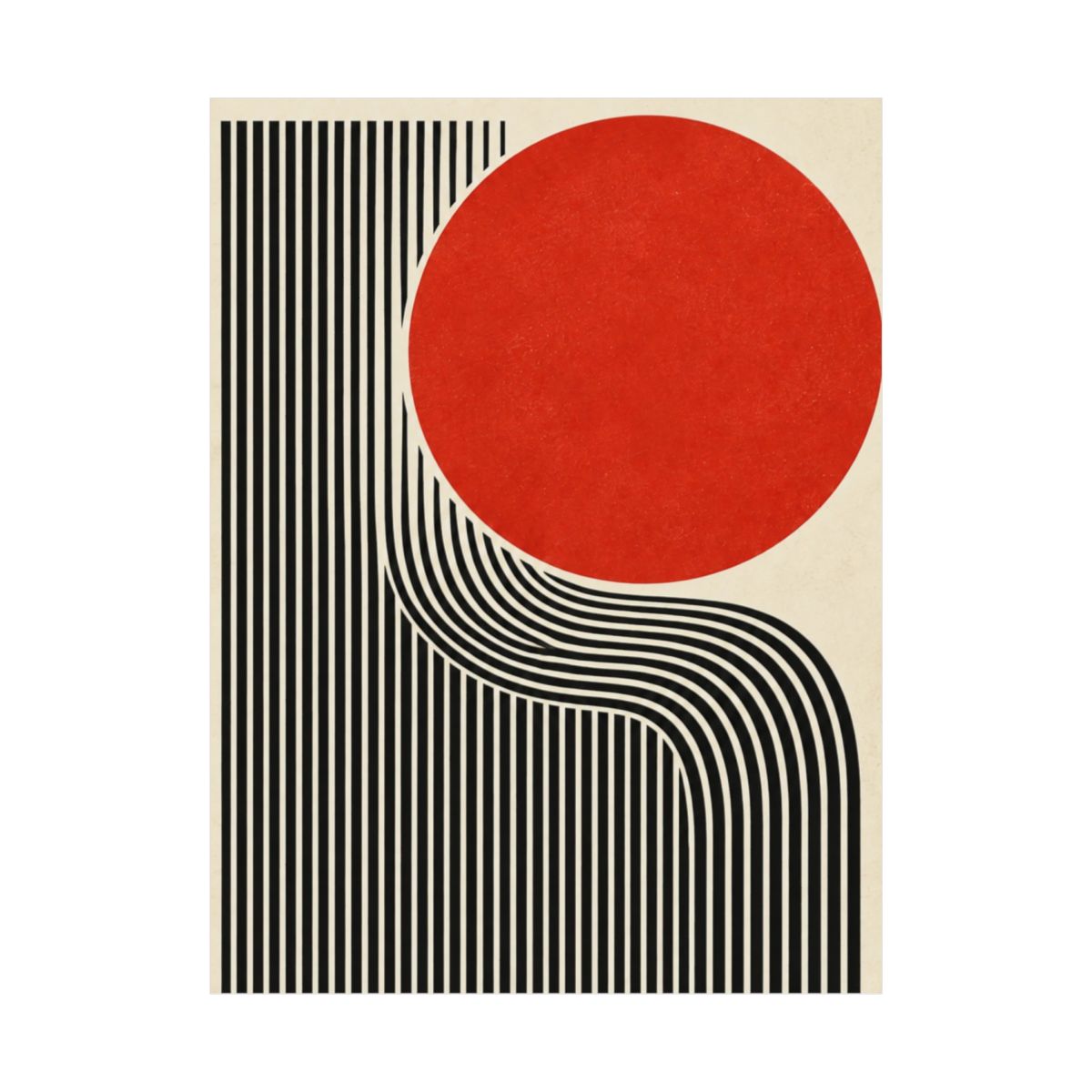 Bauhaus Circle Poster product view 2