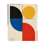 Bauhaus Geometric Quadrants Poster product view 5