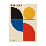 Bauhaus Geometric Quadrants Poster product view 2