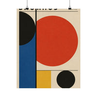 Bauhaus Geometry Poster product view 4