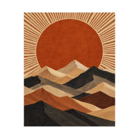 Berber Sun and Mountains Poster product view 5