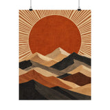 Berber Sun and Mountains Poster product view 4