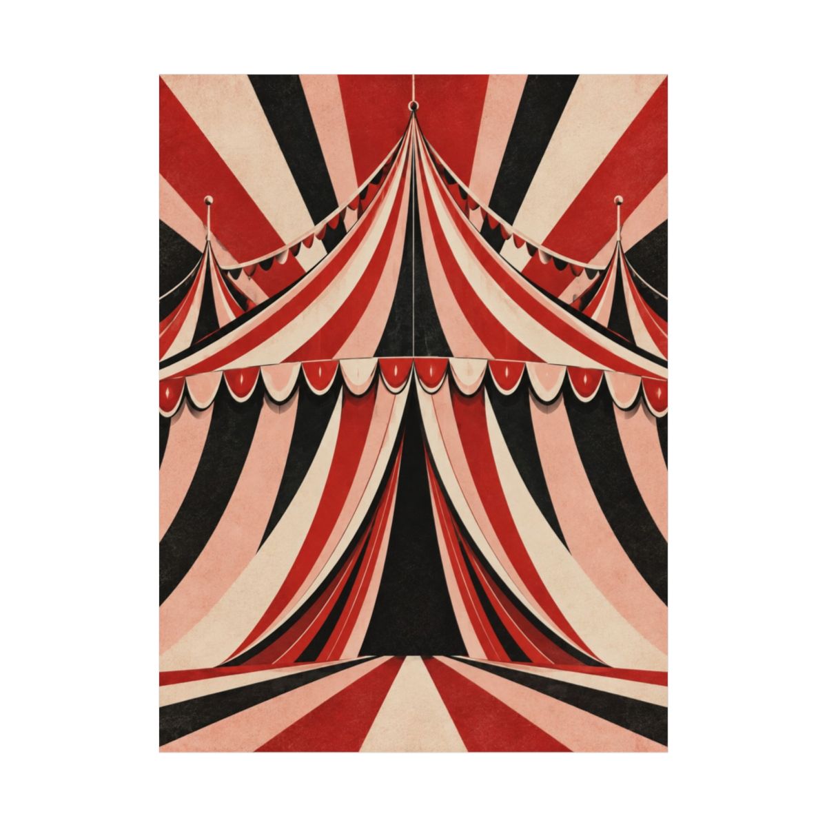 Big Top Geometry Poster product view 2