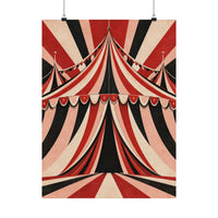 Big Top Geometry Poster product view 1