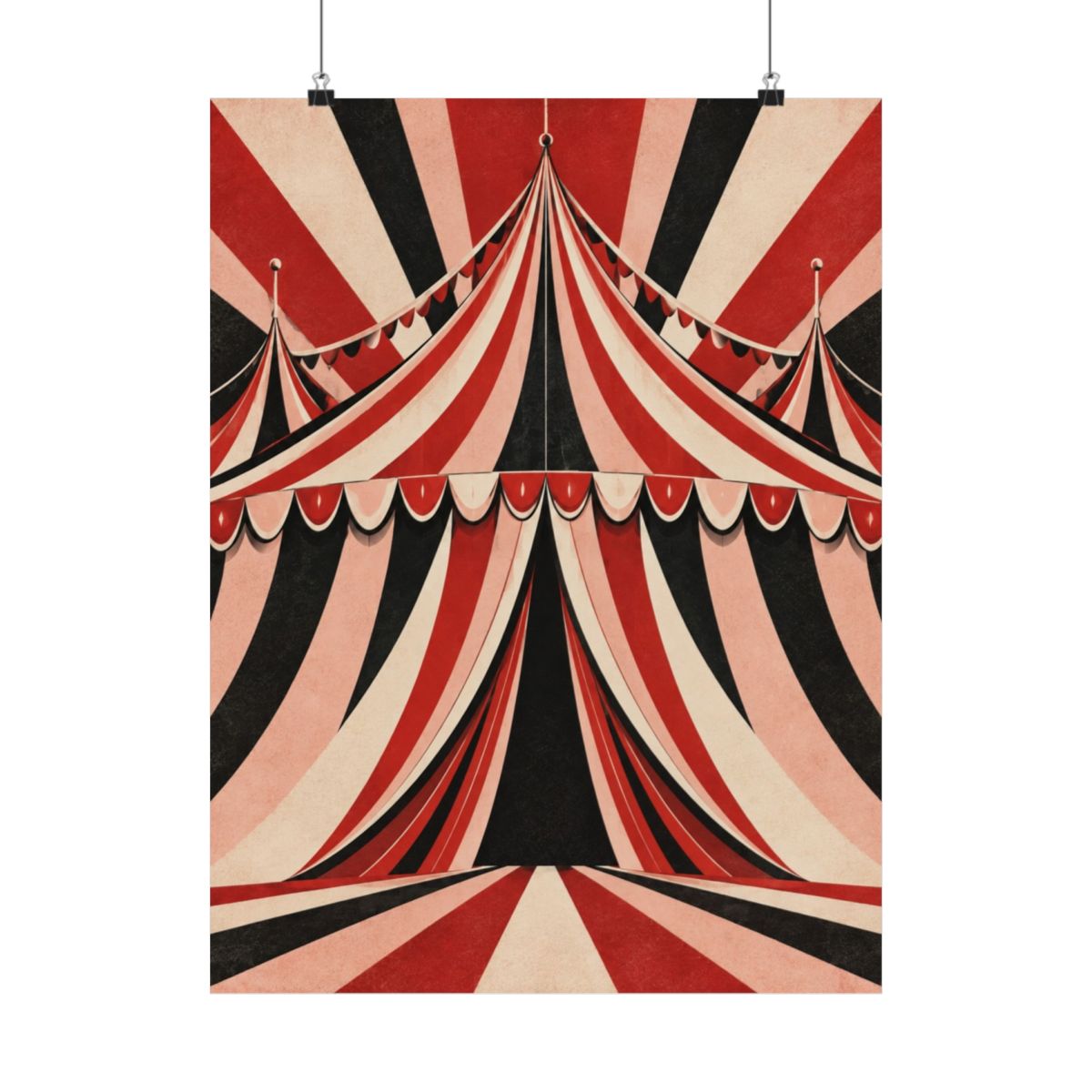 Big Top Geometry Poster product view 1