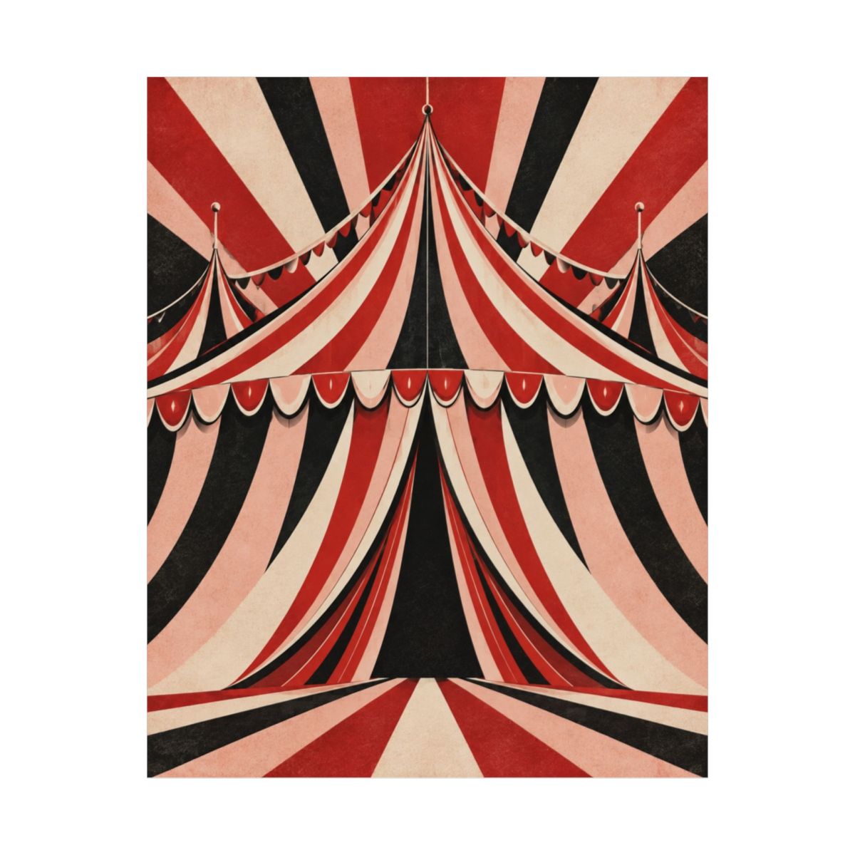 Big Top Geometry Poster product view 5