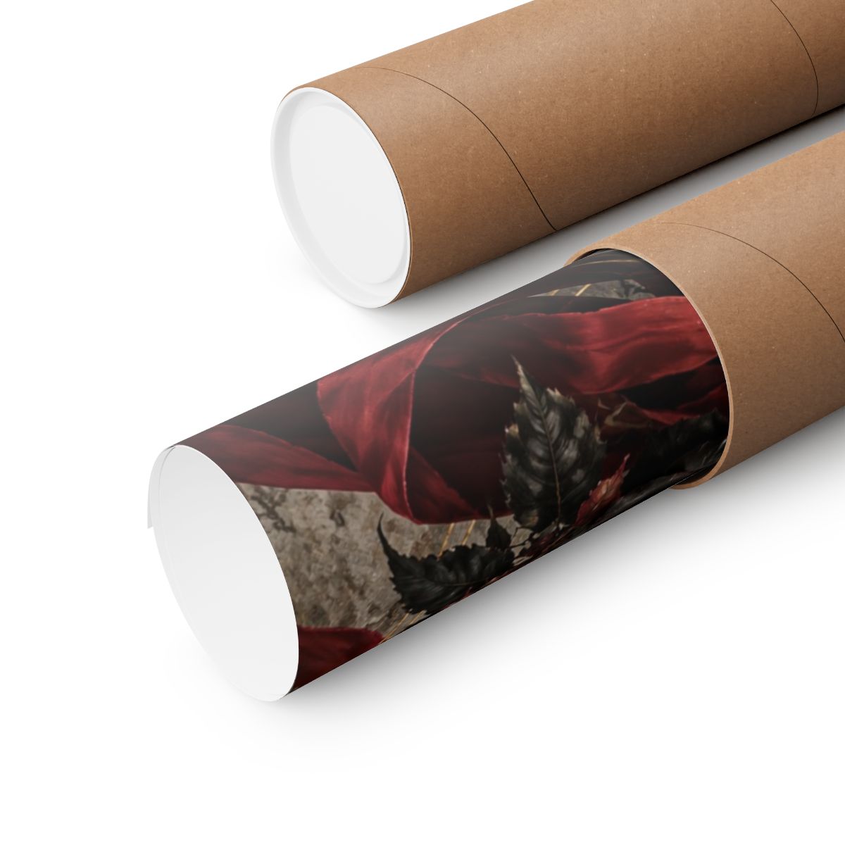 Black Roses and Red Ribbon Poster product view 9