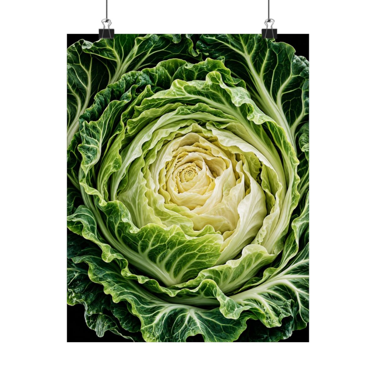 Cabbage Cross Section Poster product view 7