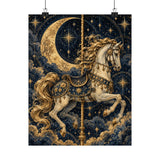 Celestial Carousel Horse Poster product view 7