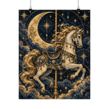 Celestial Carousel Horse Poster product view 4