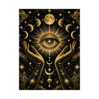 Celestial Eye and Hands Poster product view 2