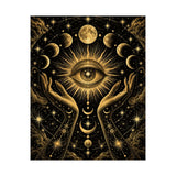 Celestial Eye and Hands Poster product view 5