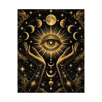 Celestial Eye and Hands Poster product view 5