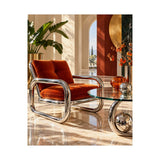 Chrome Lounge Chair Poster product view 5