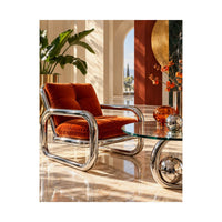 Chrome Lounge Chair Poster product view 8