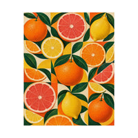 Citrus Geometry Poster product view 5