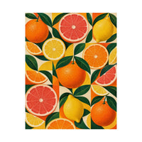 Citrus Geometry Poster product view 8