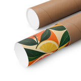 Citrus Geometry Poster product view 9