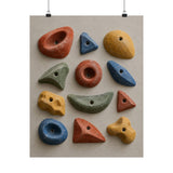 Climbing Hold Collection Poster product view 4