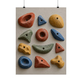 Climbing Hold Collection Poster product view 1