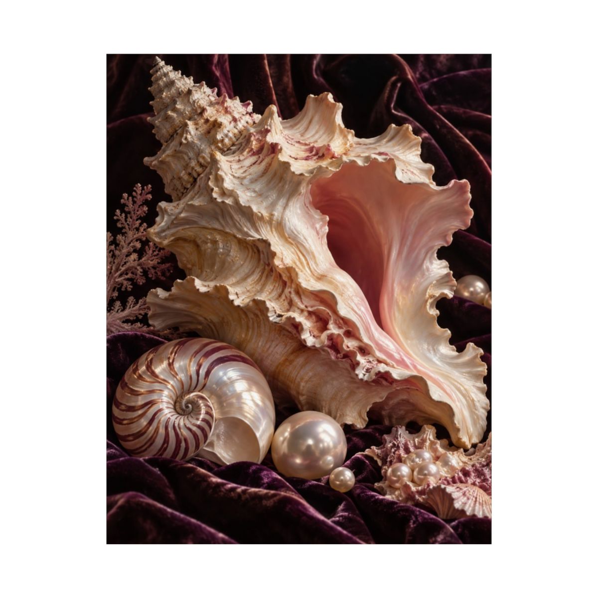 Conch Shell Study Poster product view 8