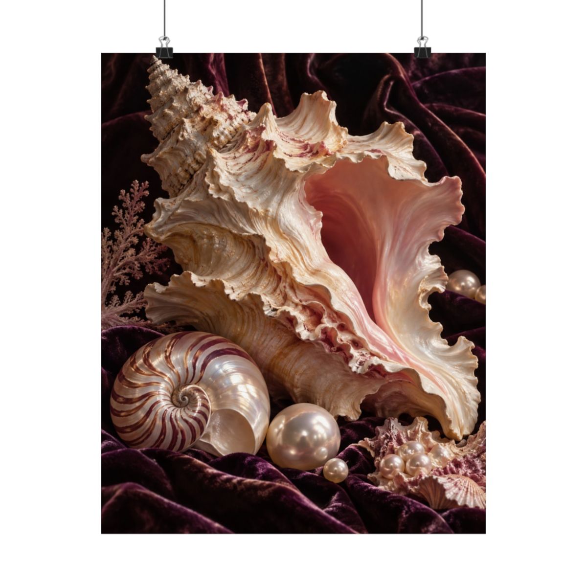 Conch Shell Study Poster product view 4