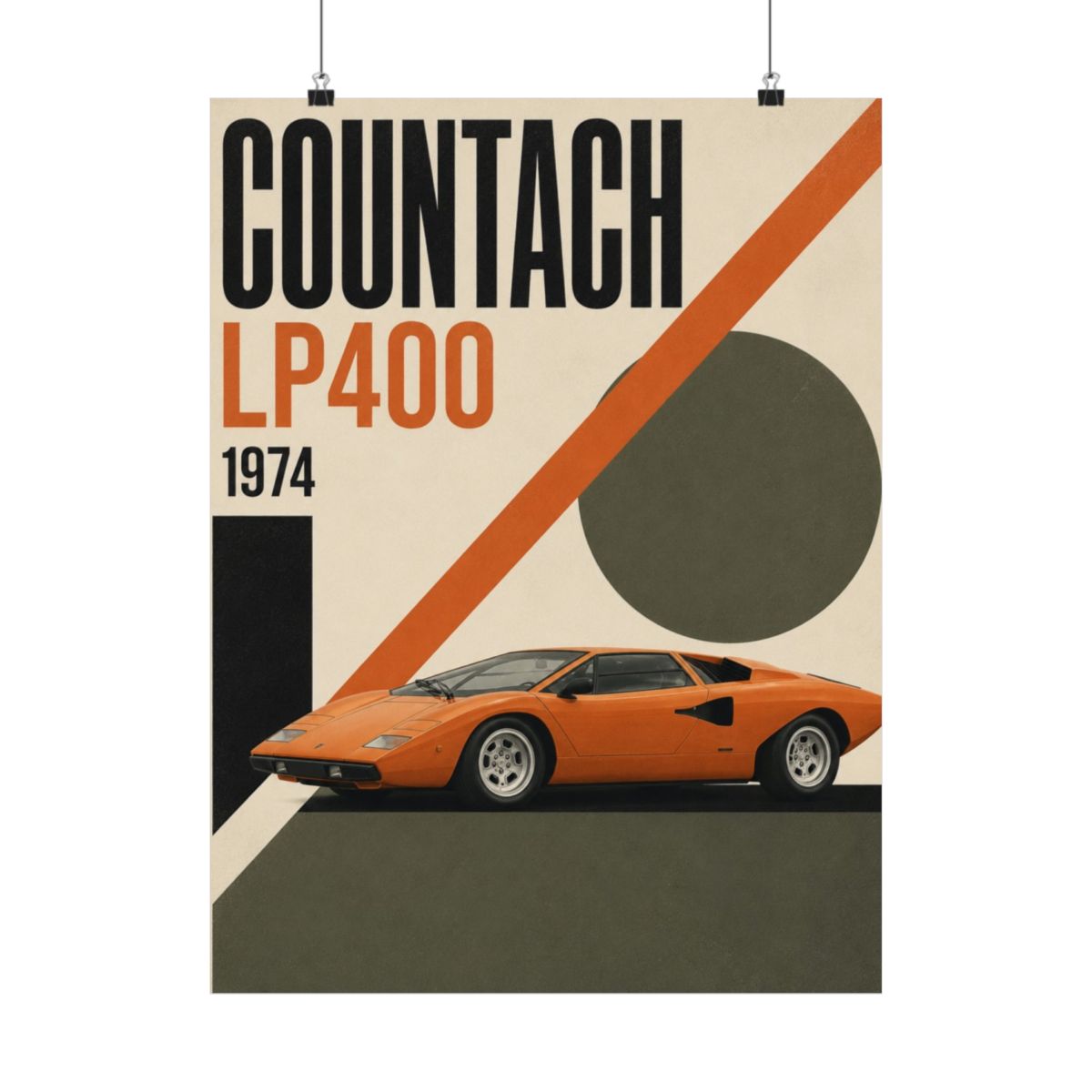 Countach LP400 Poster product view 1