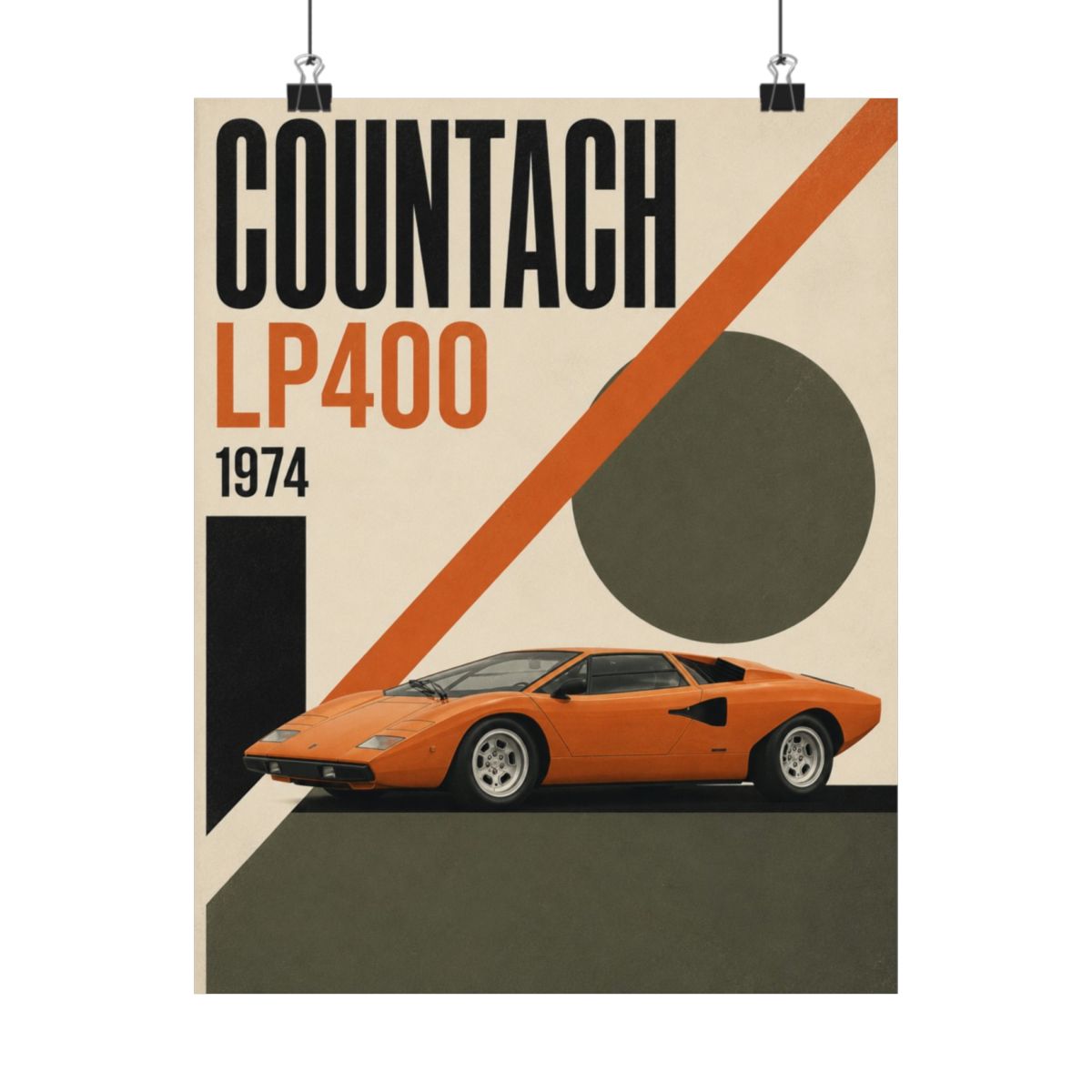 Countach LP400 Poster product view 7