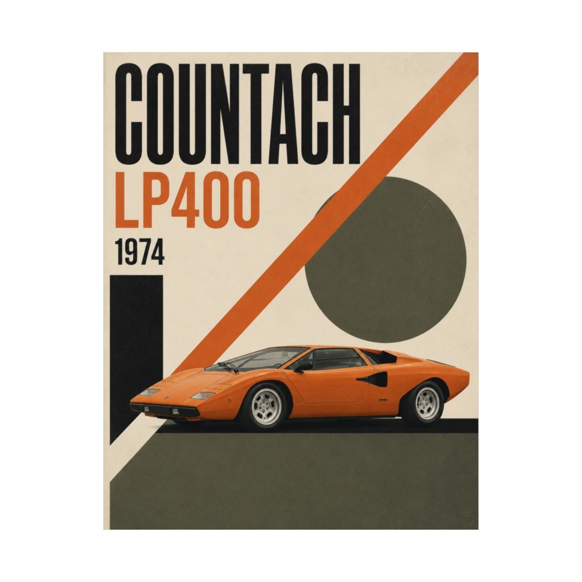 Countach LP400 Poster product view 8