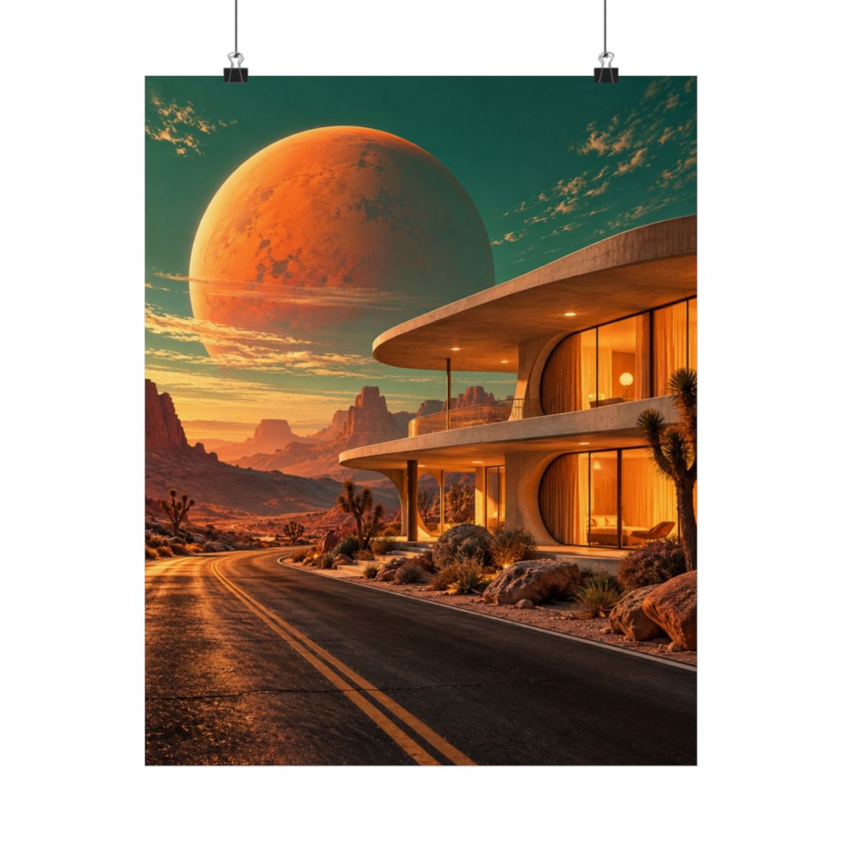 Desert Moon Motel Poster product view 4