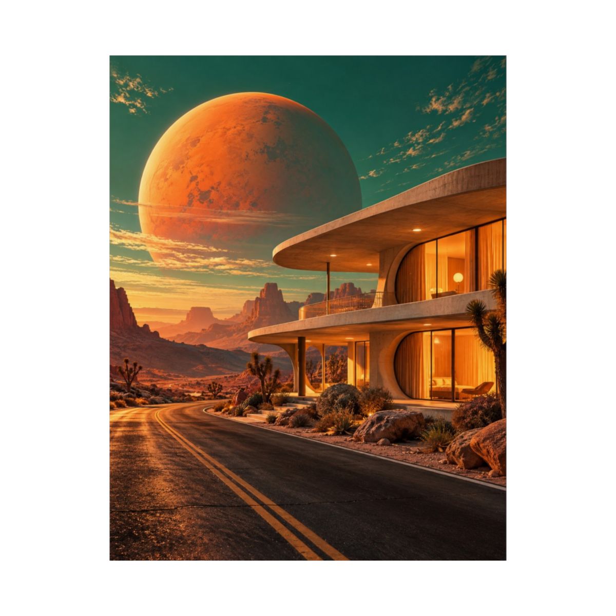 Desert Moon Motel Poster product view 8