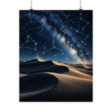 Desert Star Map Poster product view 4