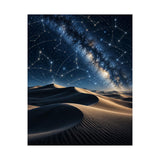 Desert Star Map Poster product view 5