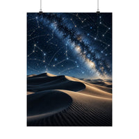 Desert Star Map Poster product view 1