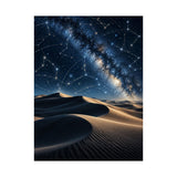 Desert Star Map Poster product view 2