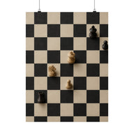 Endgame Chessboard Poster product view 1