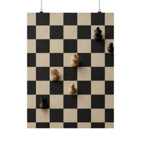 Endgame Chessboard Poster product view 1