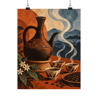 Ethiopian Coffee Ceremony Poster product view 7