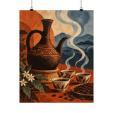 Ethiopian Coffee Ceremony Poster product view 4