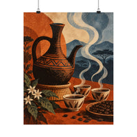 Ethiopian Coffee Ceremony Poster product view 4