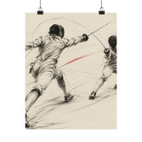 Fencing Duel Poster product view 7